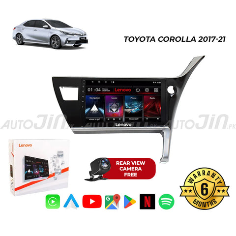 Toyota Corolla 2017-21 Android Touch Screen Multimedia Android Player GPS - Wi-Fi - Navigation - Mirror Link(6 Month Warranty) Free Rear View Camera