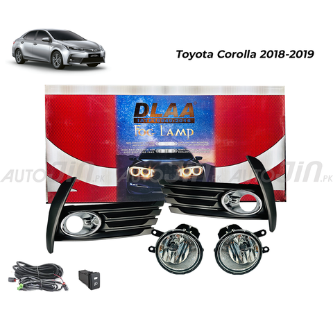 Dlaa Toyota Corolla 2018-2019 Fog Lamps TY877EAL