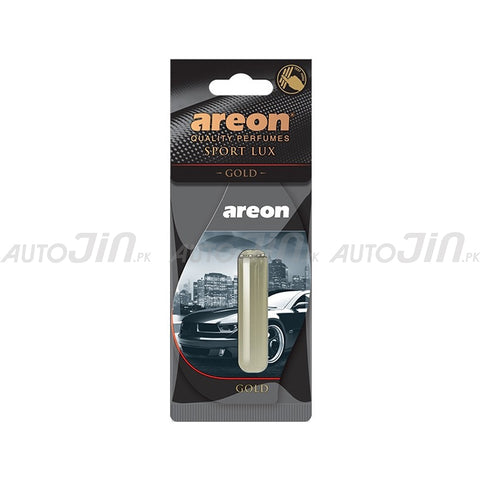 Areon Sports Lux Liquid 5ML - Gold - Hanging Card