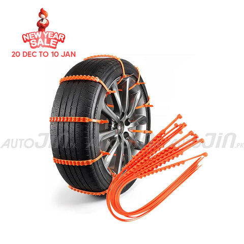 Tire Anti-skid Car Wheels Snow Chains - 10pcs