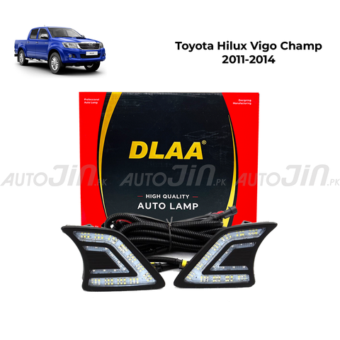 Dlaa Toyota Hilux Vigo Champ 2011-14 DRL Daytime Running Light TY527LED