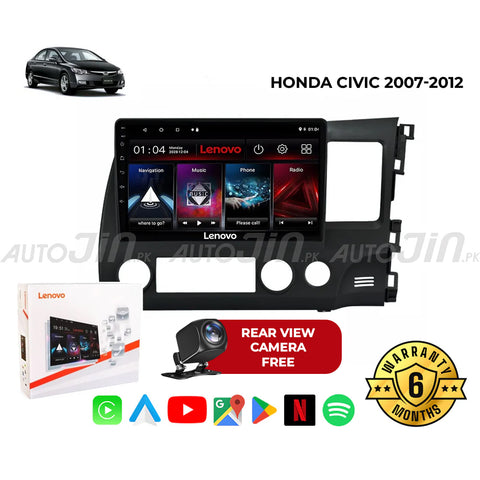 Honda Civic Reborn 2007-2012 Android Touch Screen Multimedia Android Player GPS - Wi-Fi - Navigation - Mirror Link(6 Month Warranty) Free Rear View Camera