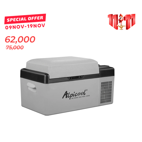 Alpicool EC20 20L Car Refrigerator Battery AC 12V DC 24V