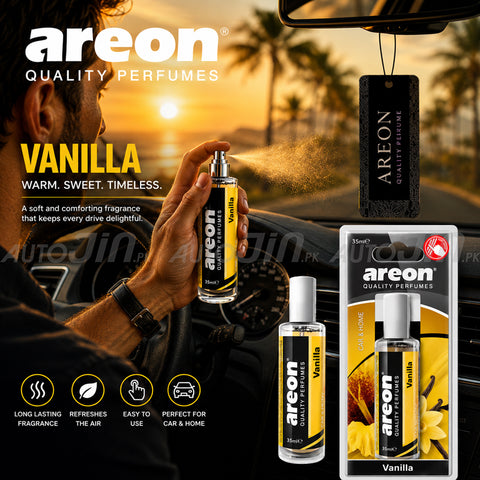 Areon Perfume Blister 35ml - Vanilla - Spray Perfume