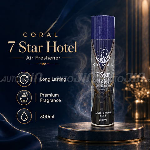 Coral Air Freshener 7 Star Hotel - 300ML - Car, Room & Office