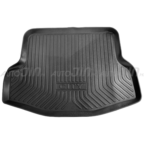 Honda City 2021 Heavy Trunk Tray Cargo Mat Floor Tray - Trunk Protection Mat