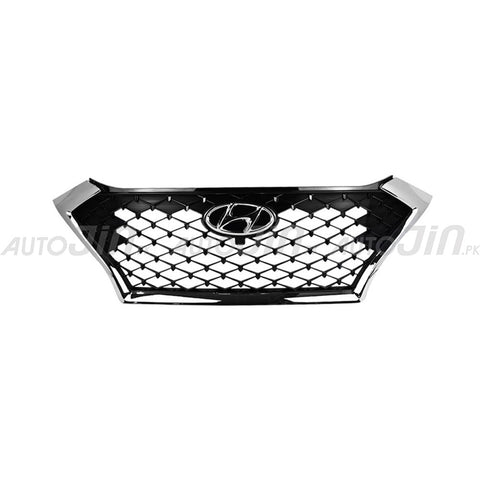 Hyundai Tucson  Mesh Grille - Chrome & Black 2020-21