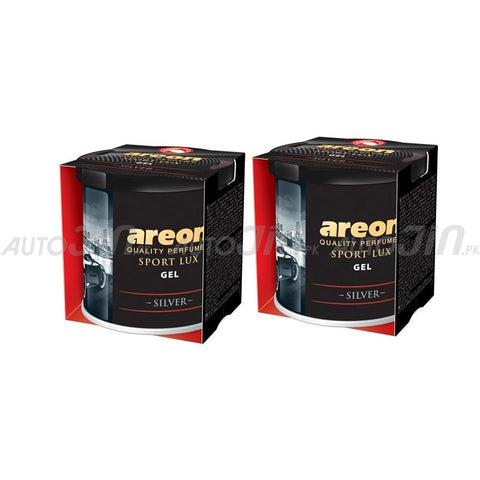 Areon Sport Lux Gel - Silver - Pack of 2