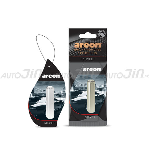 Areon Sports Lux Liquid 5ML - Silver - Hanging Card