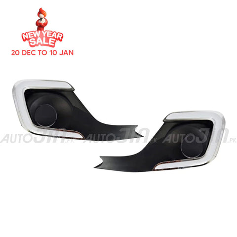 Dlaa Suzuki Swift 2022 Fog Lamp Covers With DRL SZ926L2 LED