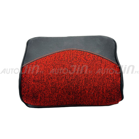 High Quality Neckrest Memory Foam Cushion Black & Maroon