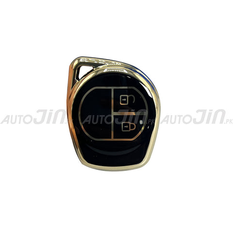 Exclusive Gold-Line Suzuki Wagon R TPU Key Cover