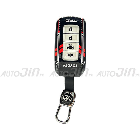 Toyota Corolla Grande Altis X 2021-22 Black Sports Keycover