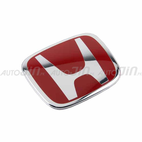 Honda Civic 2016-21Red Logo Front And Rear