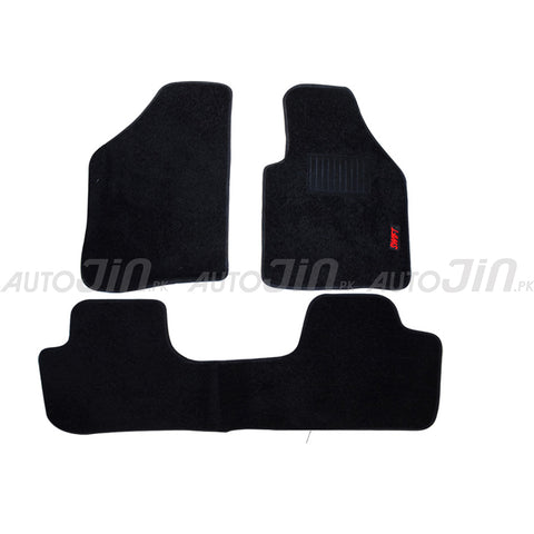 Suzuki Swift 2022 Floor Carpet Mats Black - 3pcs