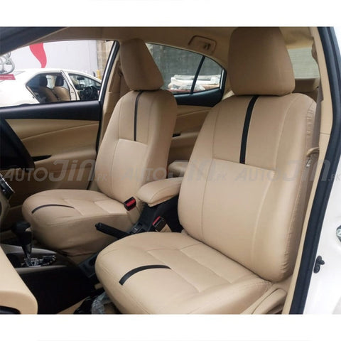 Toyota Yaris 2020-23 Seat Cover - Beige