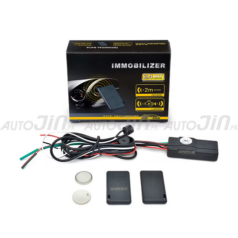 Universal  2.4G Wireless Car Immobilizer Anti-Hijacking Engine Lock