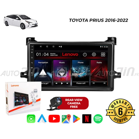 Toyota Prius 2016-2022 Android Touch Screen Multimedia Android Player GPS - Wi-Fi - Navigation - Mirror Link(6 Month Warranty) Free Rear View Camera