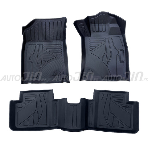 Honda Civic 2016-2021 TPE Floor Mats Premium