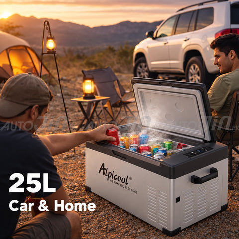 Alpicool C25 25L Car Refrigerator AC 12V DC 24V