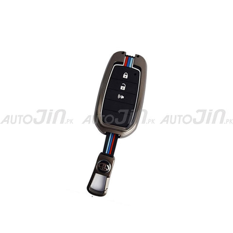 Toyota Hilux Revo 2016-22 Key Cover With Metal Shell