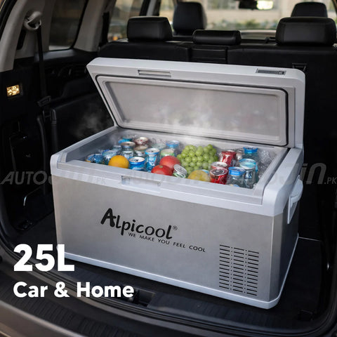 Alpicool MK25 25L Car Refrigerator AC 12V DC 24V