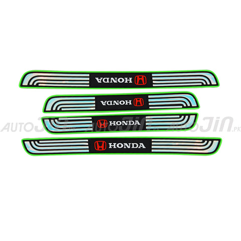 Neon Hodna Logo Rubber Door Sill Protector