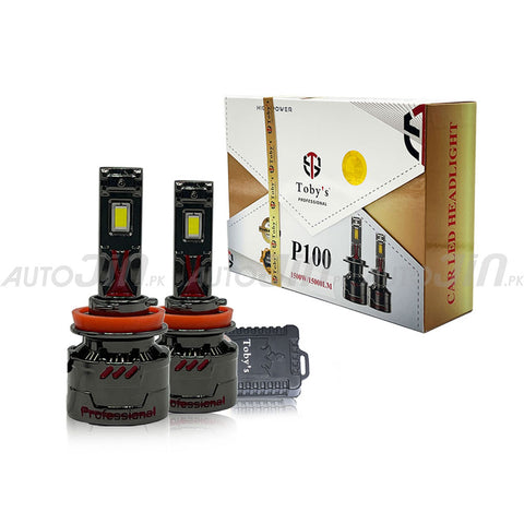 Toby's P100 Car Led Headlight 1500W - 15000LM (12 Month Warranty)