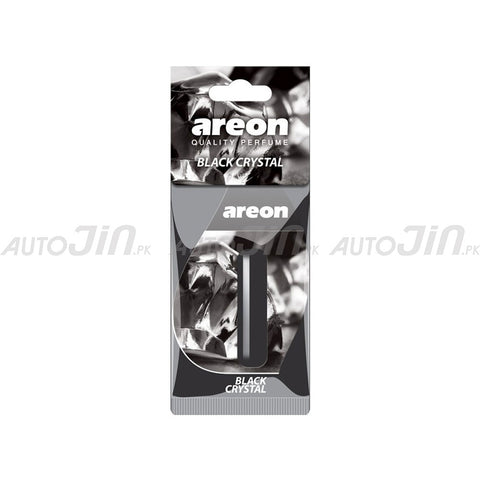 Areon Liquid - Black Crystal - Hanging Card