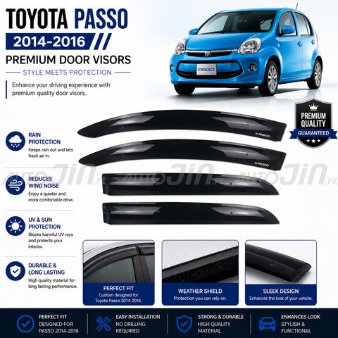Toyota Passo 2014-2016 TXR Air Press Without Chrome