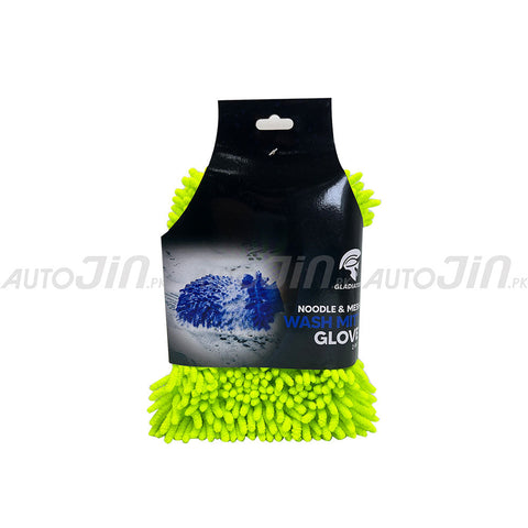 Gladiator Microfiber Wash Mitt Glove - Deep Clean - Top Material