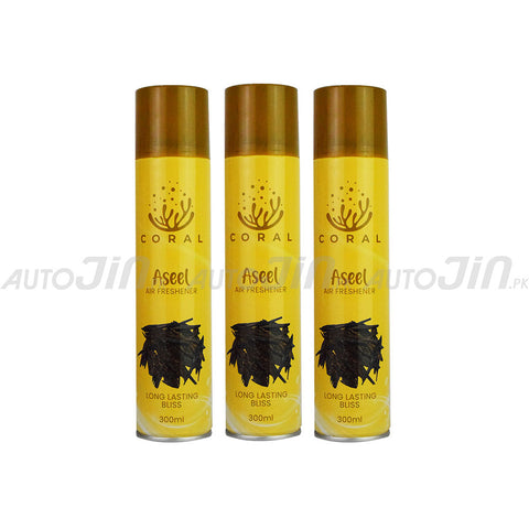 Coral Air Freshener Aseel Pack Of 3 - 300ML