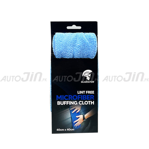 Gladiator Lint Free Detailing Buffing Polishing Cleaning Cloth 40X40cm