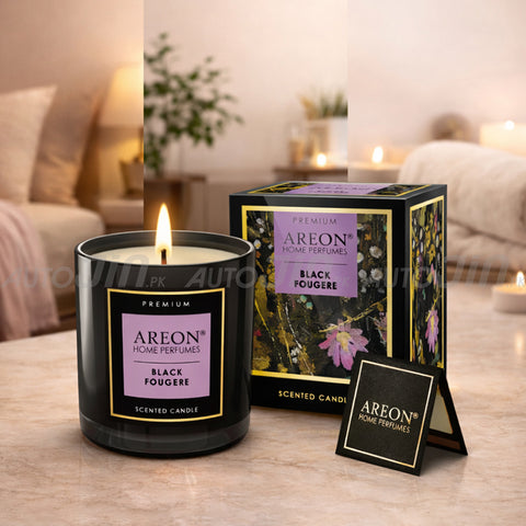 Areon Home Perfume Premium Candle - Black Fougere