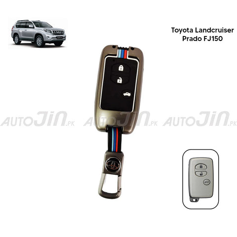 Toyota Landcruiser Prado FJ150 Key Cover With Metal Shell
