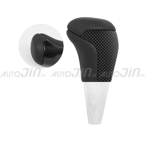 Toyota Hilux Revo 2016-20 Luxury Gear Knob Leather & Carbon