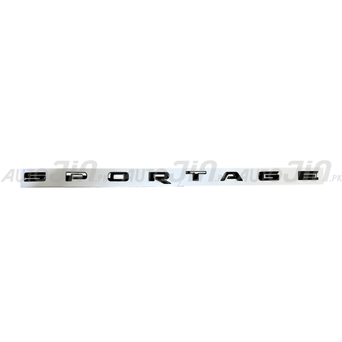 Kia Sportage 3D Letters Stickers Logo Emblem Alphabets Decals Bonnet