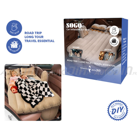 Sogo Car Back Seat Inflatable Air Mattress Bed High Quality