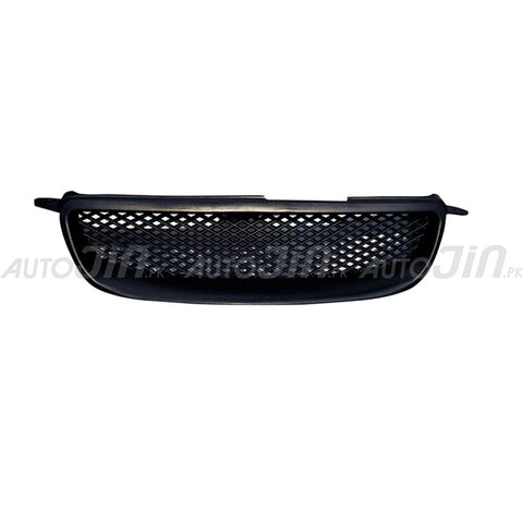 Toyota Corolla 2003 - 2008 Black ABS Mesh Grill