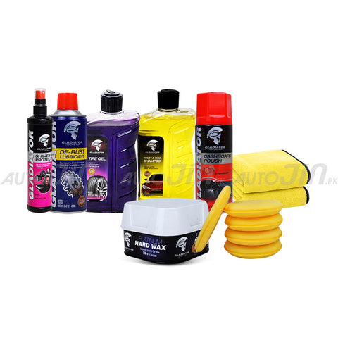 Gladiator Car Cure Kit - Pack Of 8
