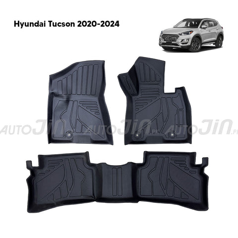 Hyundai Tucson 2020-2024 TPE Floor Mats Premium