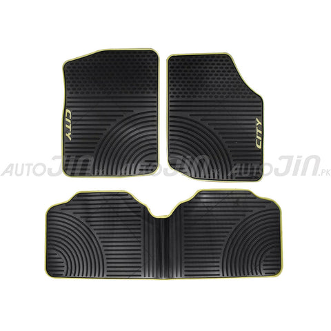 Honda City 2009-20 PVC Floor Mats - Black