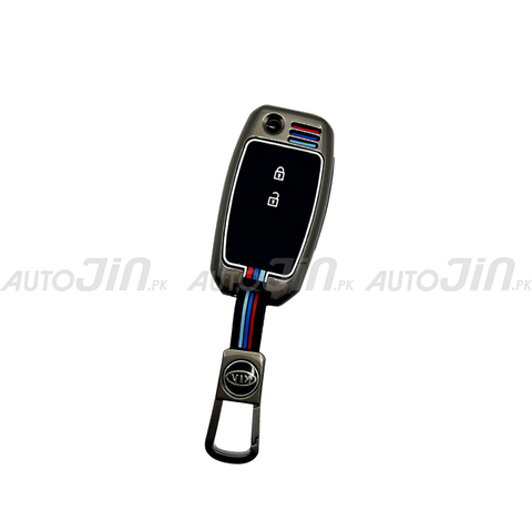 Kia Picanto Key Cover With Metal Shell