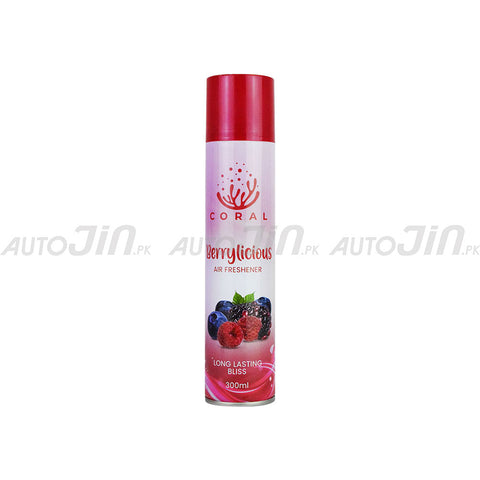 Coral Air Freshener Berrylicious - 300ML - Car, Room & Office