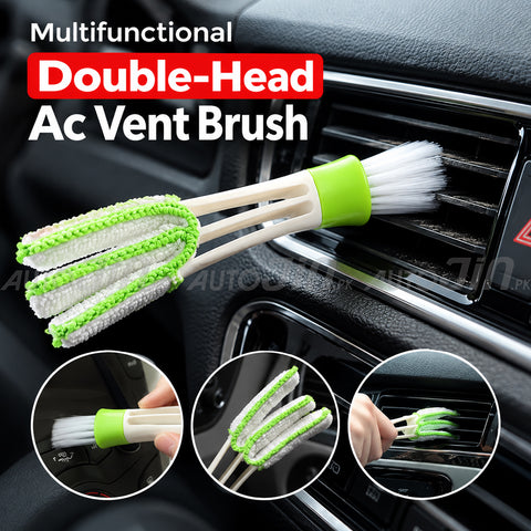 Multifunctional Double-Head AC Vent Brush