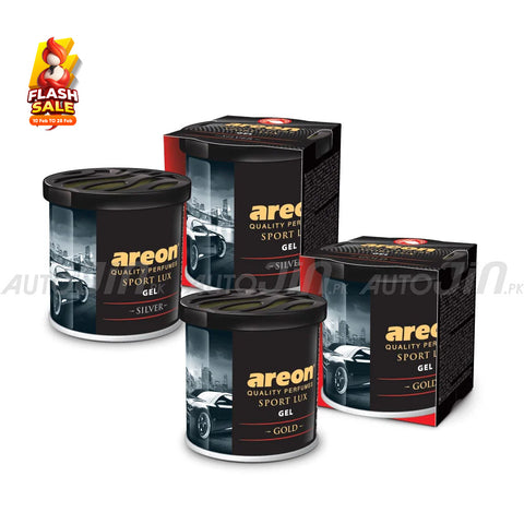 Areon Sport Lux Gel - Gold & Silver - Pack of 2