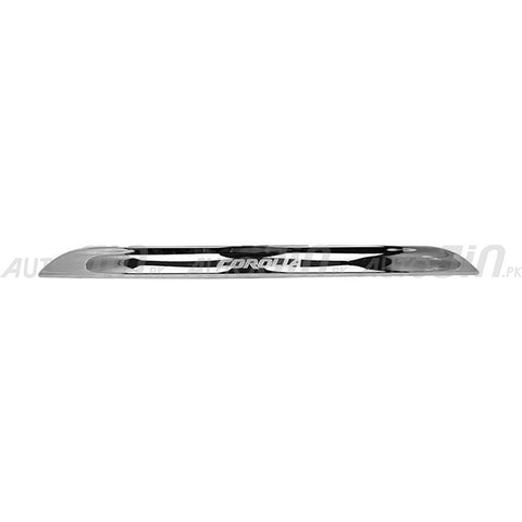 Toyota Corolla 2014-17 Chrome Rear Back Lower Bumper Garnish Surround Cover