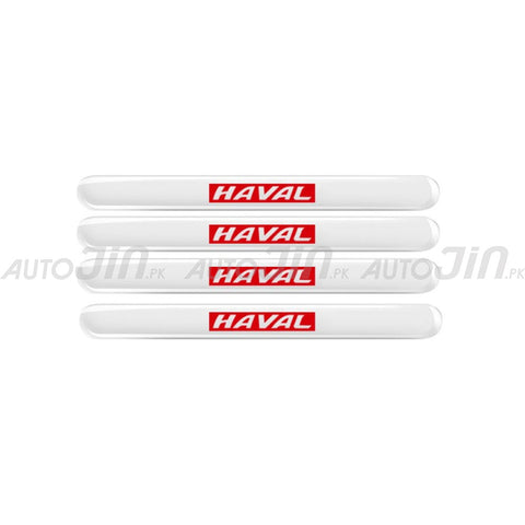 Haval Logo Rubber Door Handle & Mirror Protector Transparent