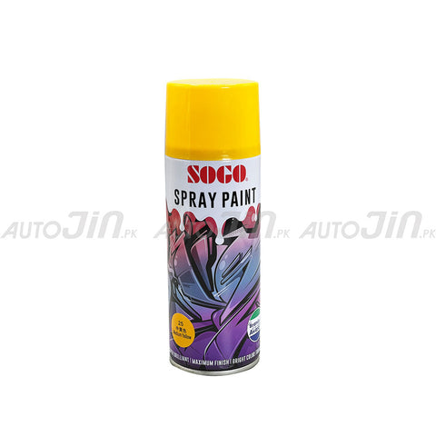 Sogo Spray Paint - Medium Yellow 25 - 400ml