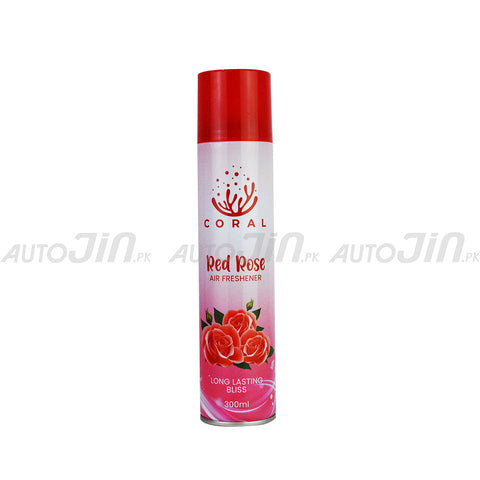 Coral Air Freshener Redrose - 300ML - Car, Room & Office